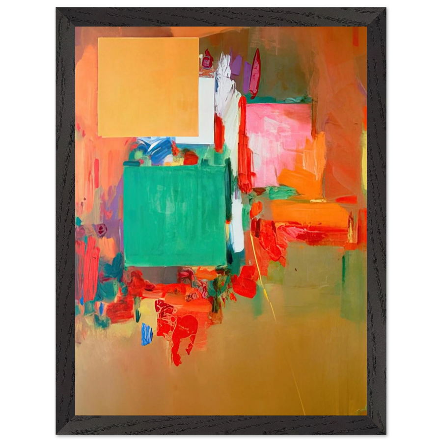 Song of the Nightingale by Hans Hofmann — Framed art print at Zephyeer