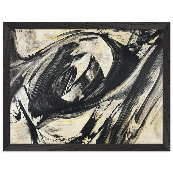 Karant 5.7.1957 by Karl Otto Gotz — Framed art print at Zephyeer