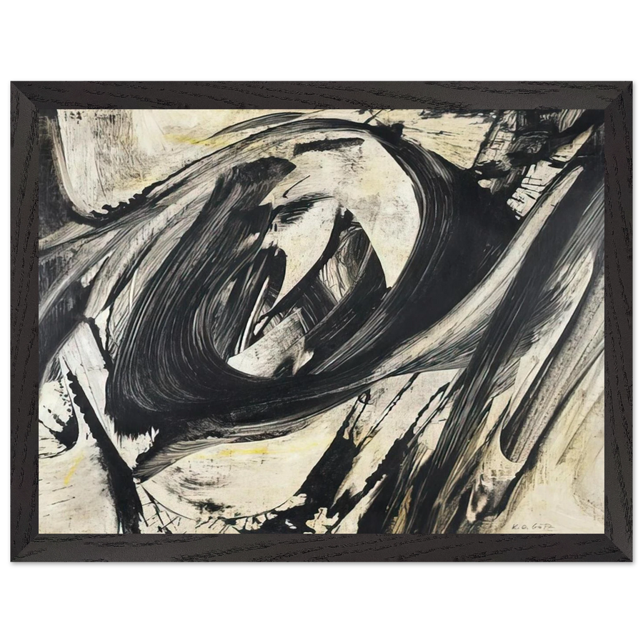Karant 5.7.1957 by Karl Otto Gotz — Framed art print at Zephyeer