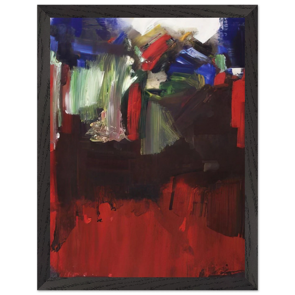 Nulli Secundus by Hans Hofmann — Framed art print at Zephyeer