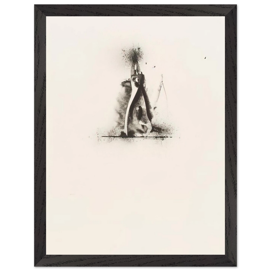 UNTITLED FROM TEN WINTER TOOLS 1973 1 by Jim Dine — Framed art print at Zephyeer