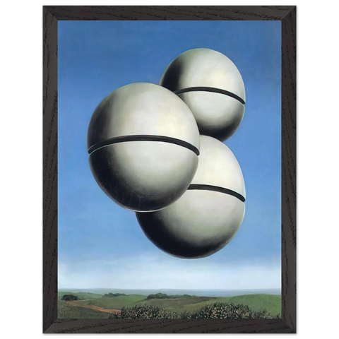 THE VOICE OF SPACE 1928 by Rene Magritte — Framed art print at Zephyeer