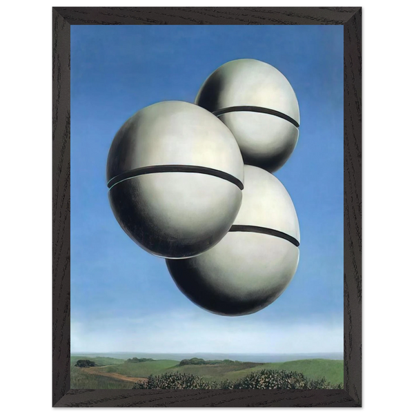 THE VOICE OF SPACE 1928 by Rene Magritte — Framed art print at Zephyeer