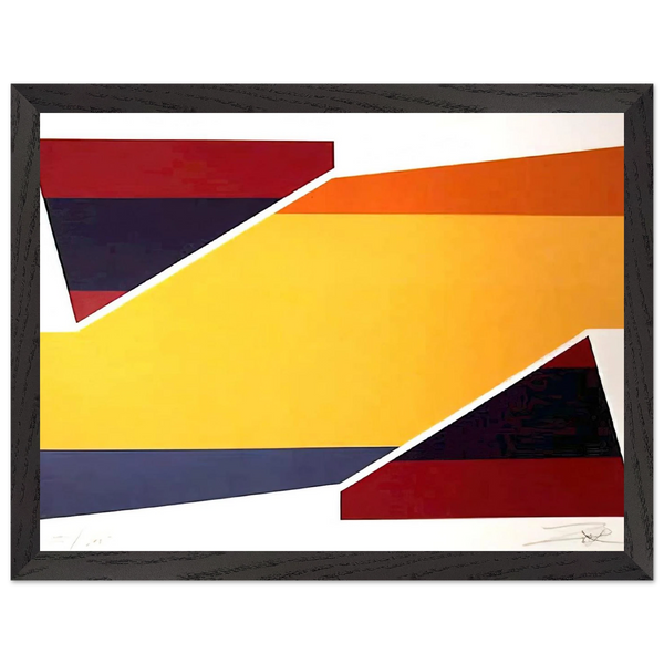 Rotation II - 1980 by Larry Zox — Framed art print at Zephyeer