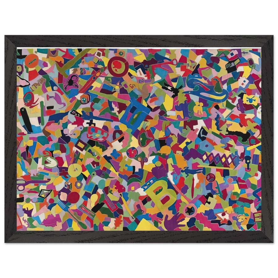 TUTTO 1988 by Alighiero Boetti — Framed art print at Zephyeer
