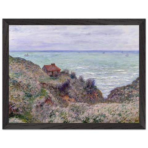Customs House by Claude Monet — Framed art print at Zephyeer