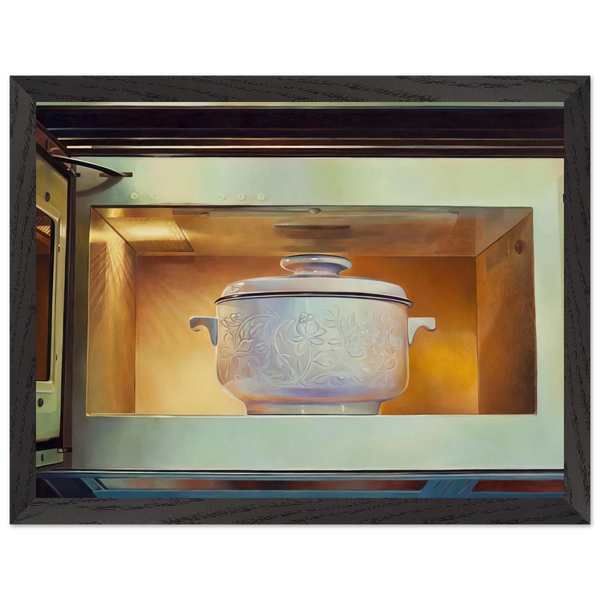 Romancing the Casserole - 1985 by Mary Pratt — Framed art print at Zephyeer
