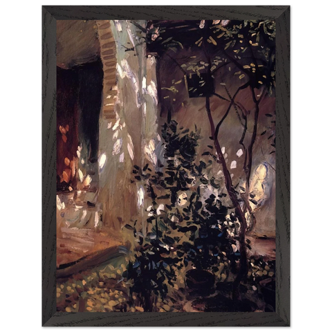 Granada. Sunspots by John Singer Sargent — Framed art print at Zephyeer