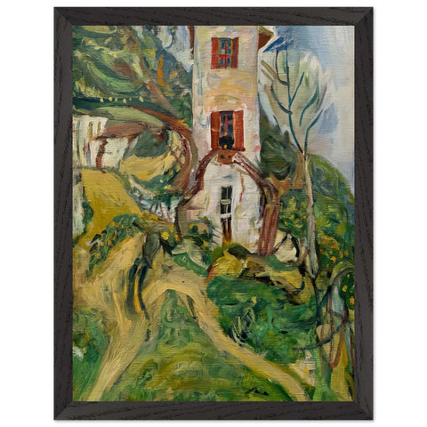 WHITE HOUSE 1918 by Chaim Soutine — Framed art print at Zephyeer