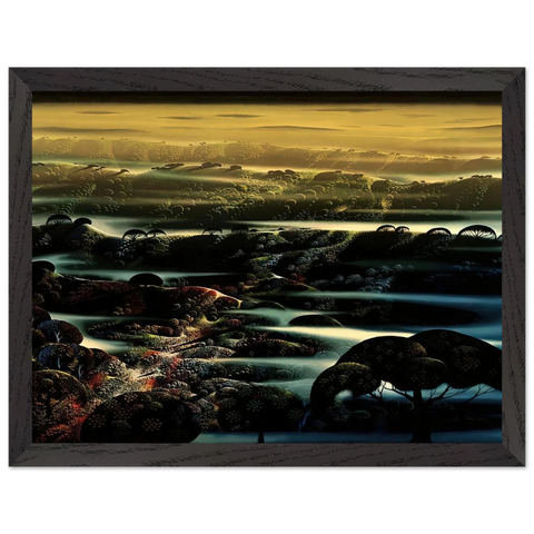 The Valley's Wild by Eyvind Earle — Framed art print at Zephyeer
