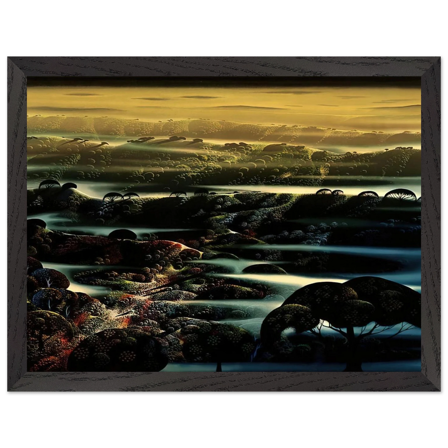 The Valley's Wild by Eyvind Earle — Framed art print at Zephyeer