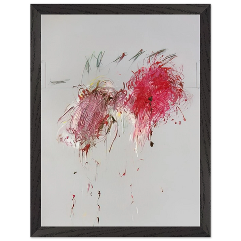 Nine Discourses on Commodus, , Part VII by Cy Twombly — Framed art print at Zephyeer