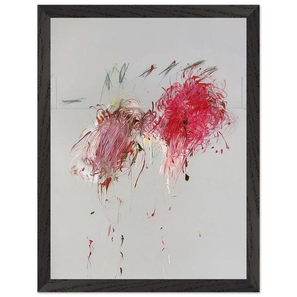 Nine Discourses on Commodus, , Part VII by Cy Twombly — Framed art print at Zephyeer