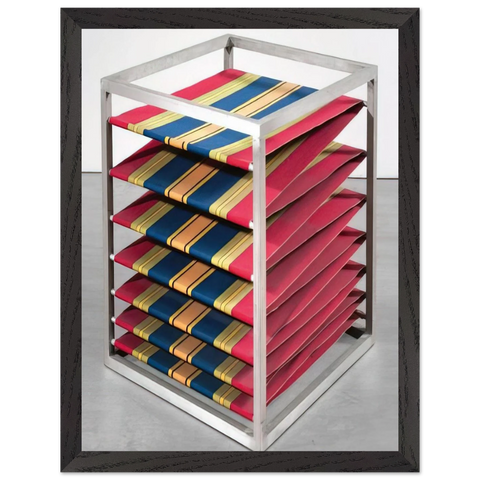 ZIG ZAG 1967 by Alighiero Boetti — Framed art print at Zephyeer