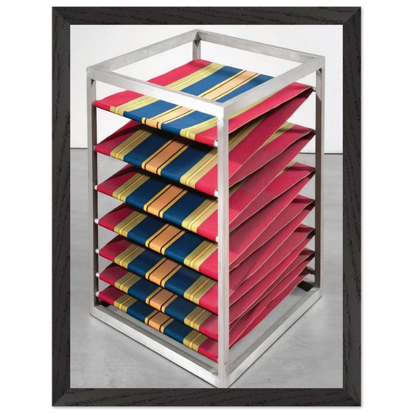 ZIG ZAG 1967 by Alighiero Boetti — Framed art print at Zephyeer