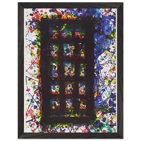 Concert Hall Set II by Sam Francis — Framed art print at Zephyeer
