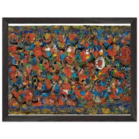 Encrustation by Richard Pousette-Dart — Framed art print at Zephyeer
