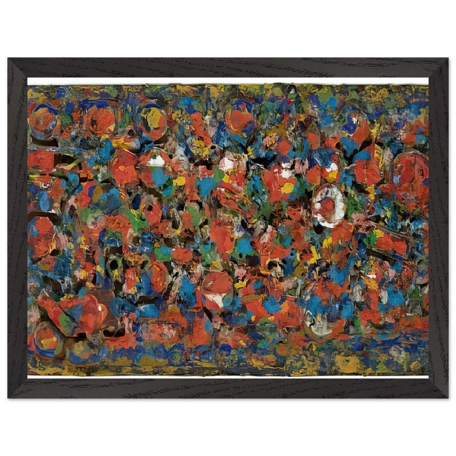Encrustation by Richard Pousette-Dart — Framed art print at Zephyeer