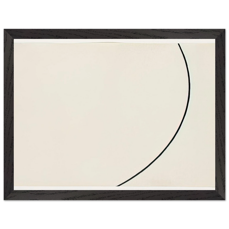 Curve by Ellsworth Kelly — Framed art print at Zephyeer