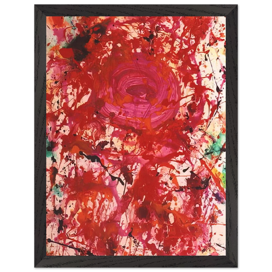 Untitled  SF90-362 by Sam Francis — Framed art print at Zephyeer