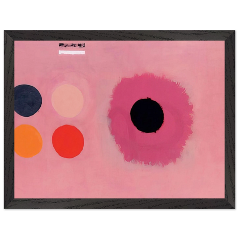 Two Bars - 1964 by Adolph Gottlieb — Framed art print at Zephyeer