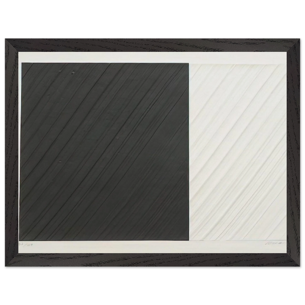 Untitled - 1991 by Pierre Soulages — Framed art print at Zephyeer