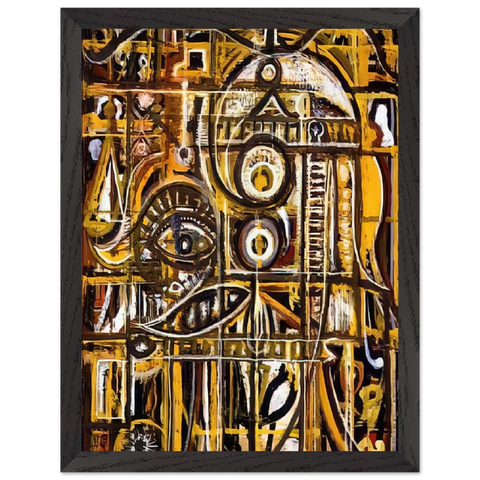 Abstract Eye by Richard Pousette-Dart — Framed art print at Zephyeer