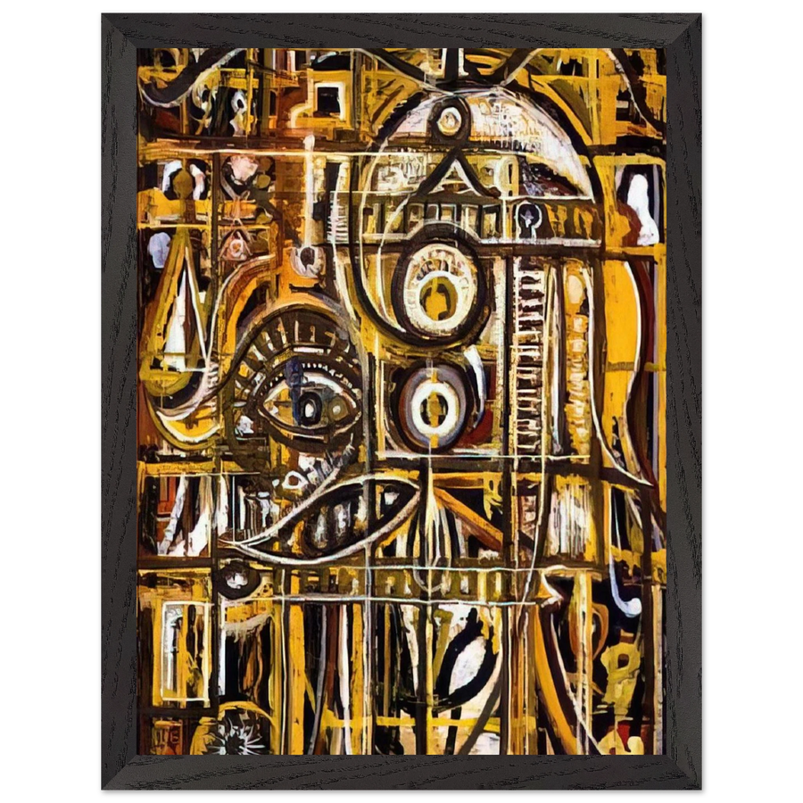 Abstract Eye by Richard Pousette-Dart — Framed art print at Zephyeer