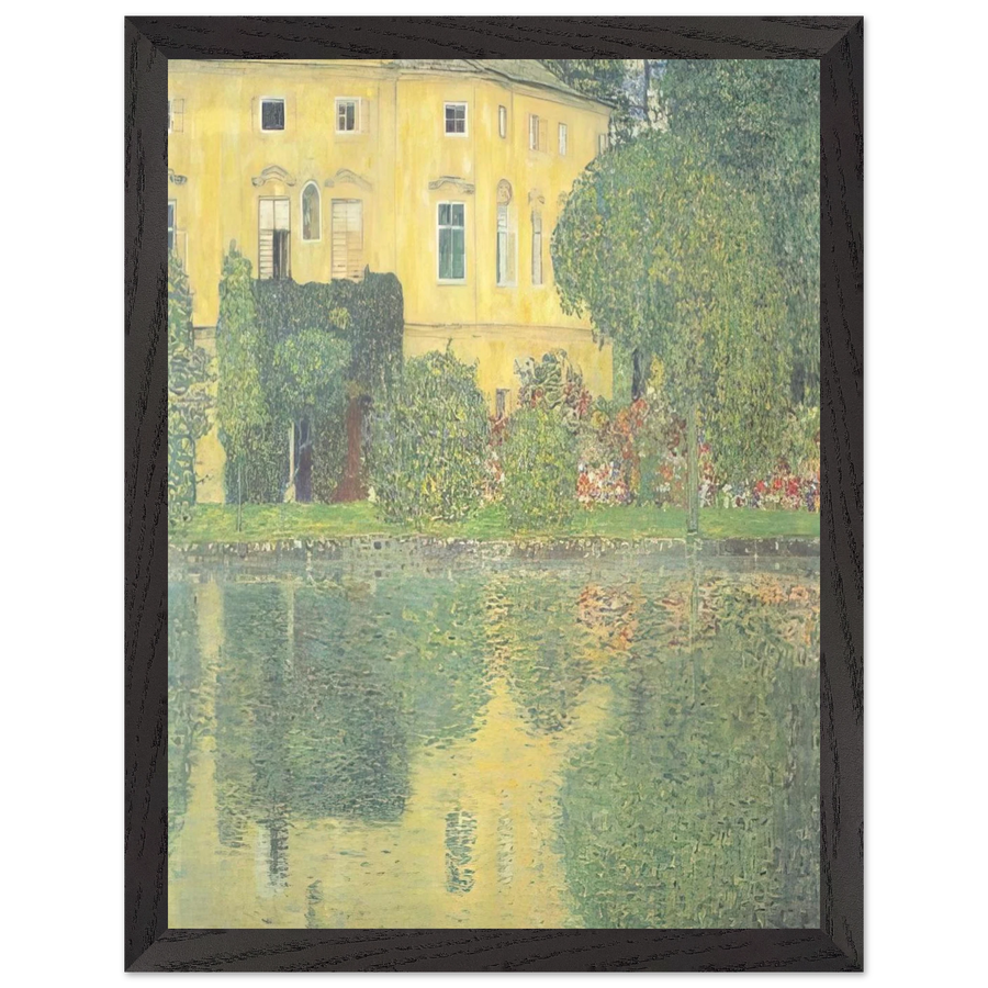 SCHLOSS KAMMER ON THE ATTERSEE IV by Gustav Klimt — Framed art print at Zephyeer