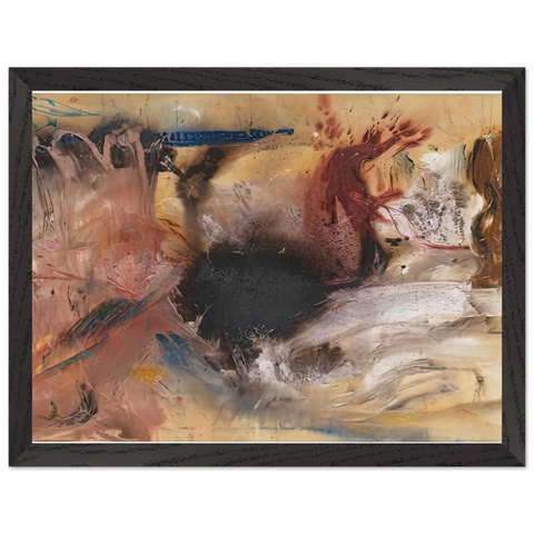 Sun Spot, 1954- by Helen Frankenthaler — Framed art print at Zephyeer