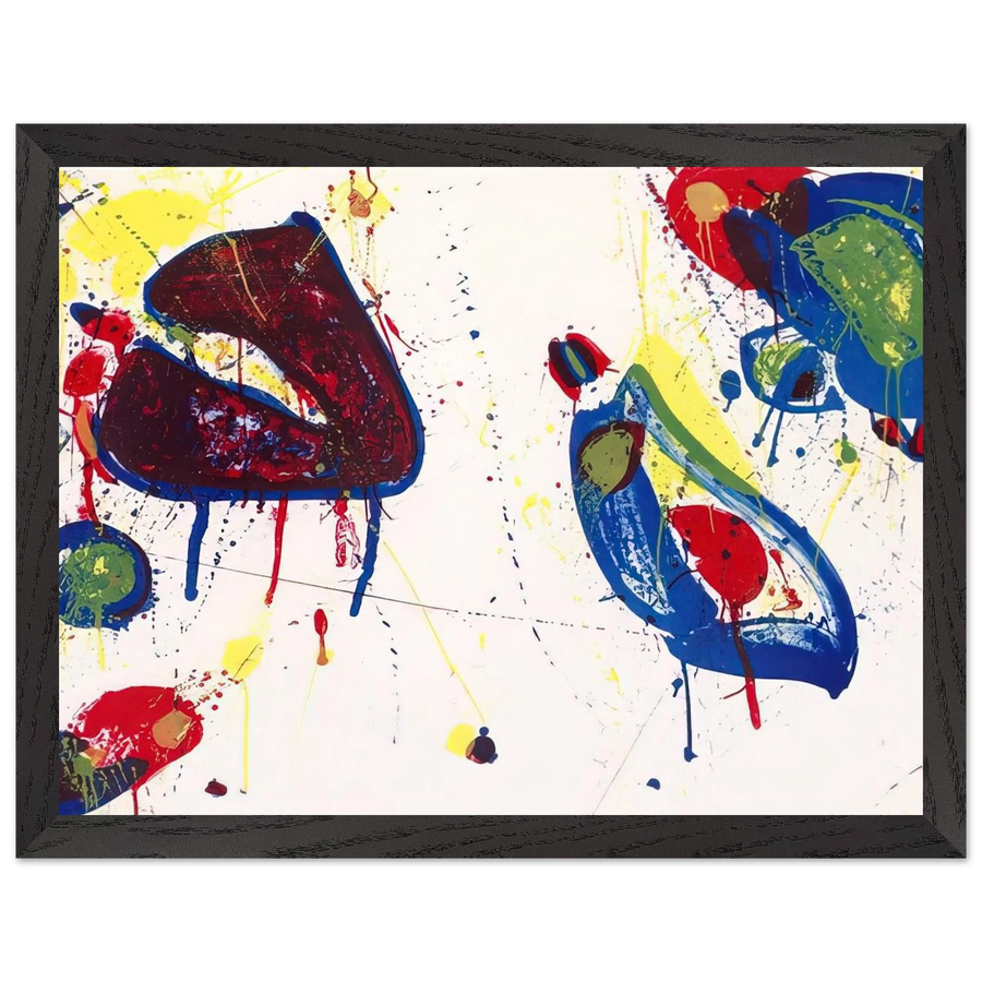 Heart Stone by Sam Francis — Framed art print at Zephyeer