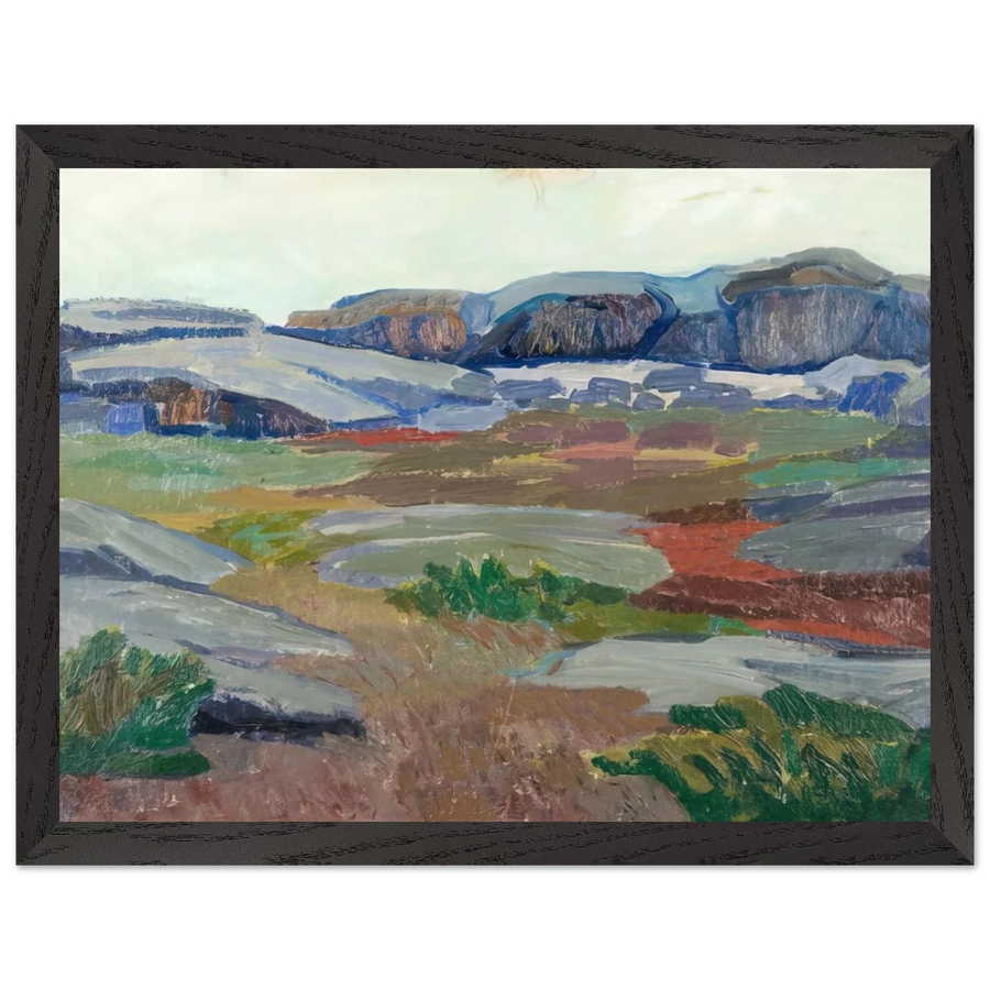 View from Pellinge - Expressionism by Tove Jansson — Framed art print at Zephyeer