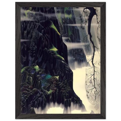 Gray Dawn by Eyvind Earle — Framed art print at Zephyeer