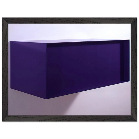 Untitled DJ 77-18 Meter Box - 1977 by Donald Judd — Framed art print at Zephyeer