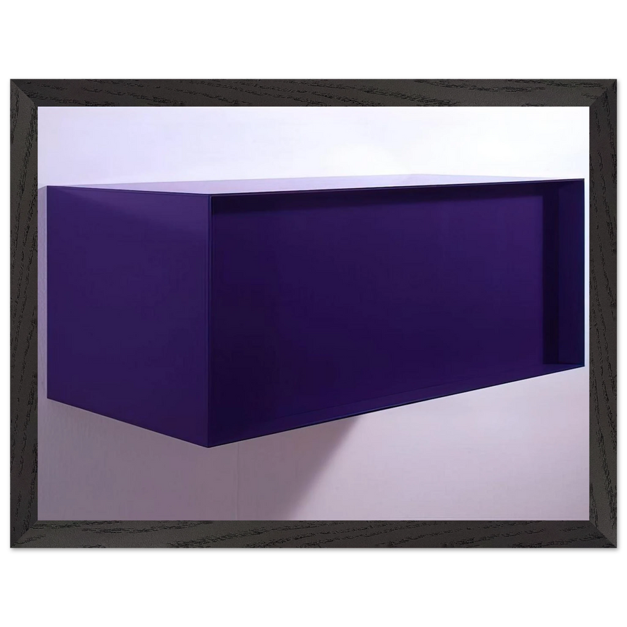 Untitled DJ 77-18 Meter Box - 1977 by Donald Judd — Framed art print at Zephyeer