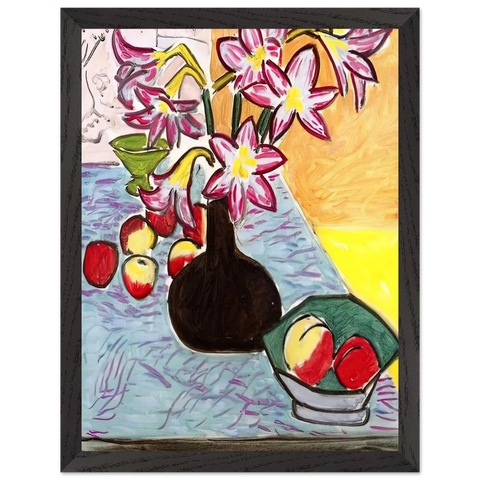 VASE OF AMARYLLIS 1941 by Henri Matisse — Framed art print at Zephyeer