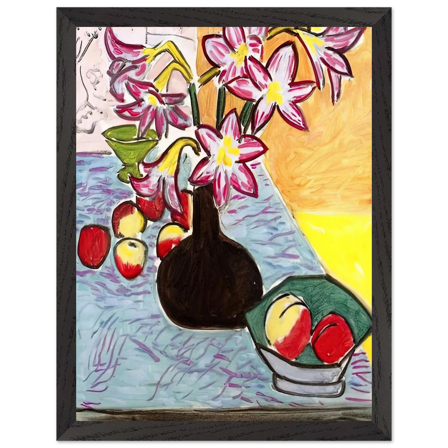 VASE OF AMARYLLIS 1941 by Henri Matisse — Framed art print at Zephyeer