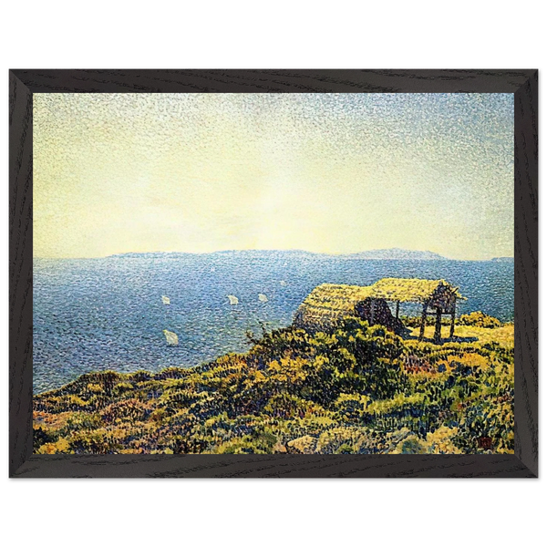 LEVANT ISLE by Theo van Rysselberghe — Framed art print at Zephyeer