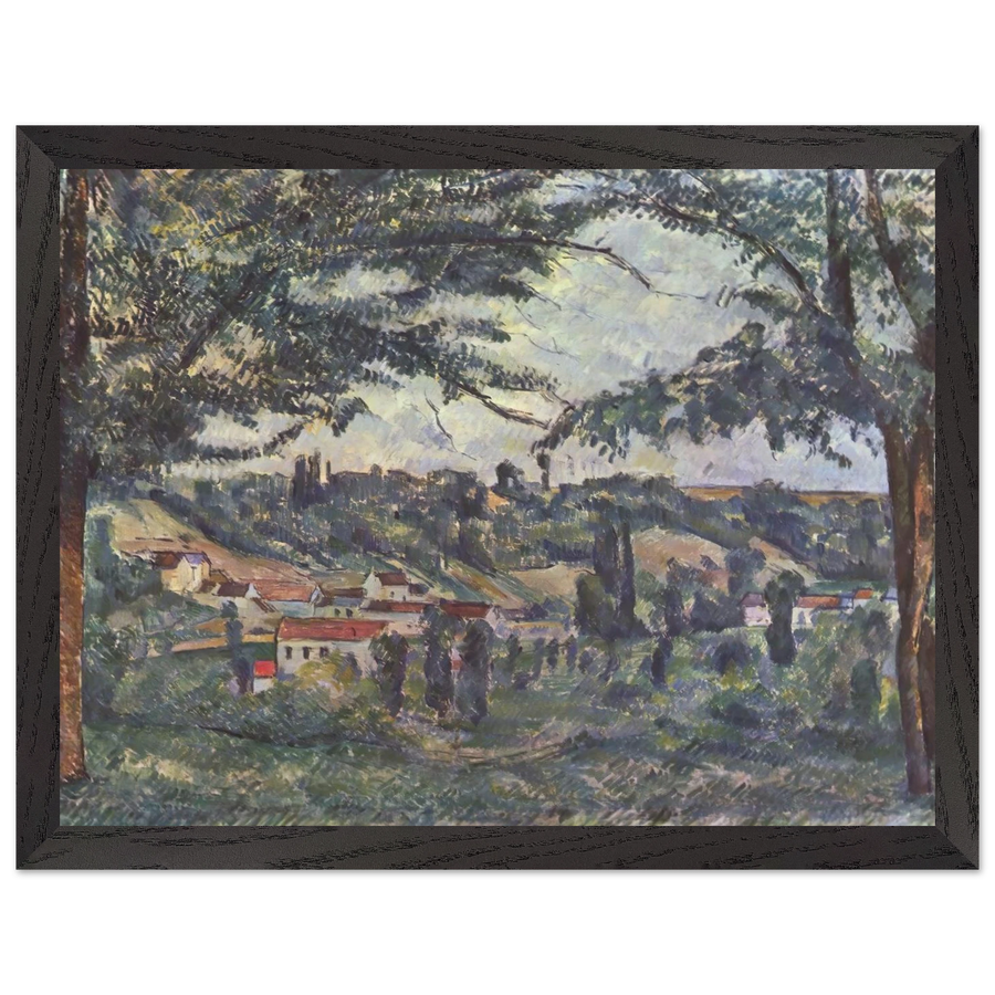 Landscape by Paul Cézanne — Framed art print at Zephyeer