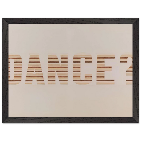 DANCE 1973 0 by Edward Ruscha — Framed art print at Zephyeer