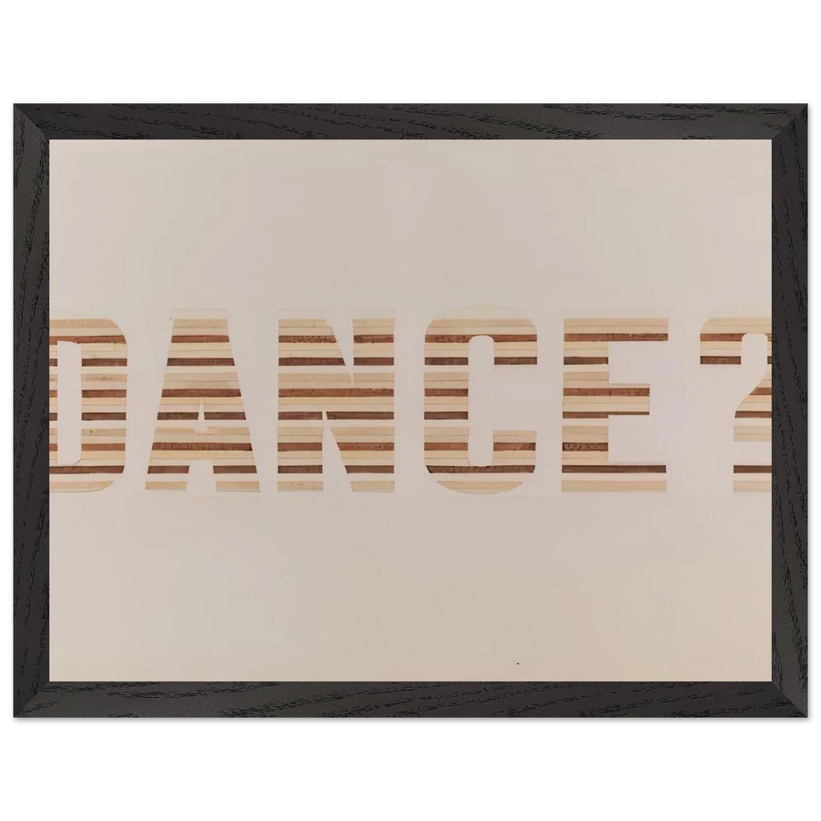 DANCE 1973 0 by Edward Ruscha — Framed art print at Zephyeer