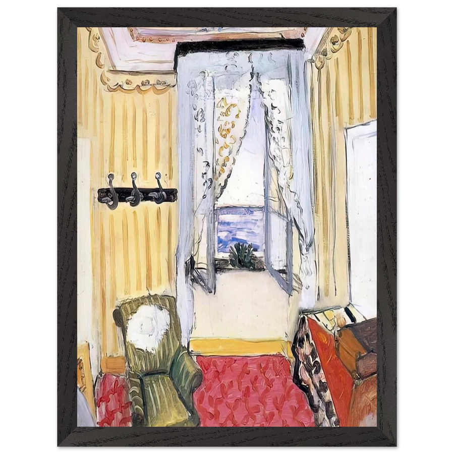 MY ROOM AT THE BEAU RIVAGE 1918 by Henri Matisse — Framed art print at Zephyeer