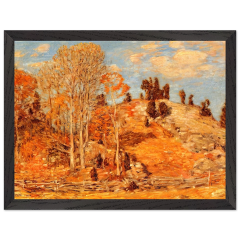 The Cedar Lot, Old Lyme by Childe Hassam — Framed art print at Zephyeer