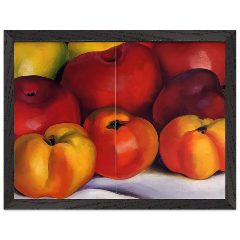 Apple Family by Georgia O'Keeffe — Framed art print at Zephyeer