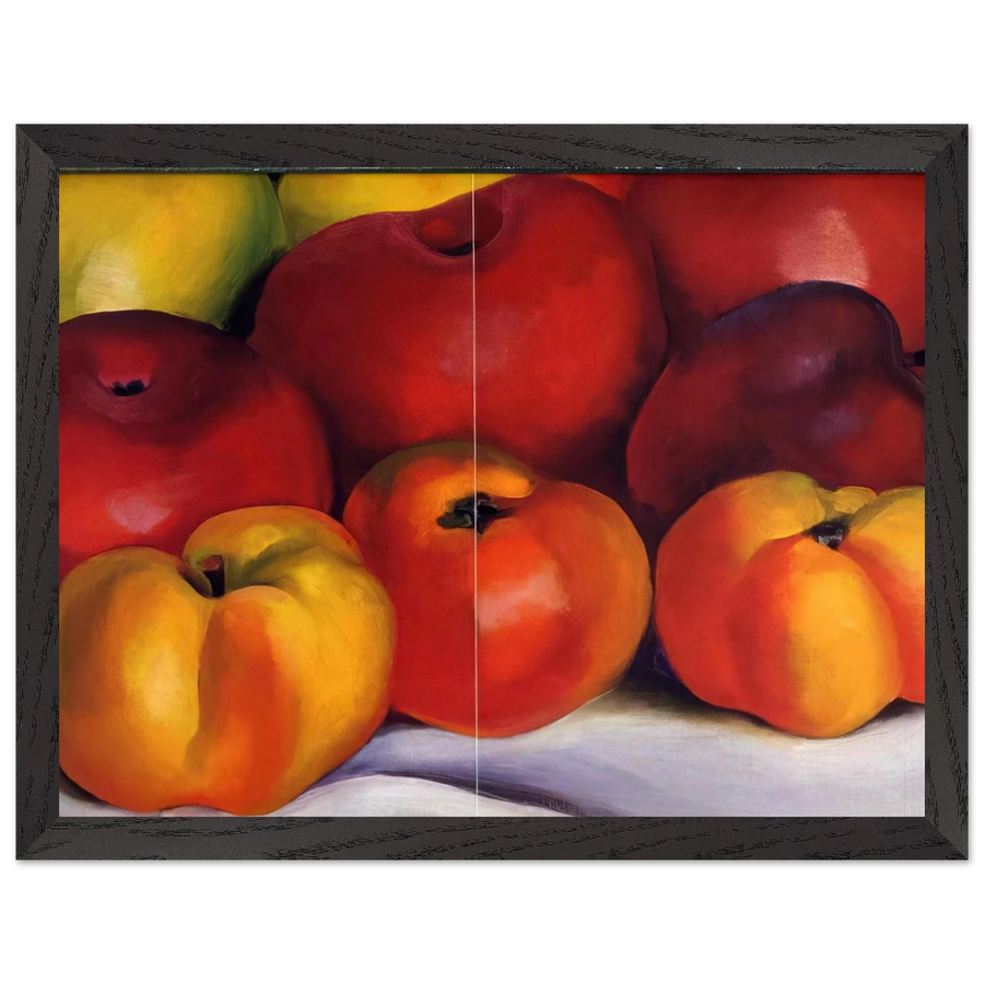 Apple Family by Georgia O'Keeffe — Framed art print at Zephyeer