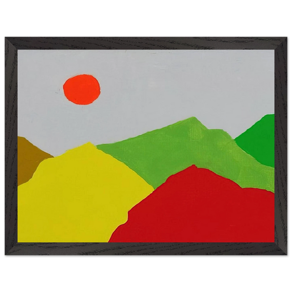 Untitled - 2013 by Etel Adnan — Framed art print at Zephyeer