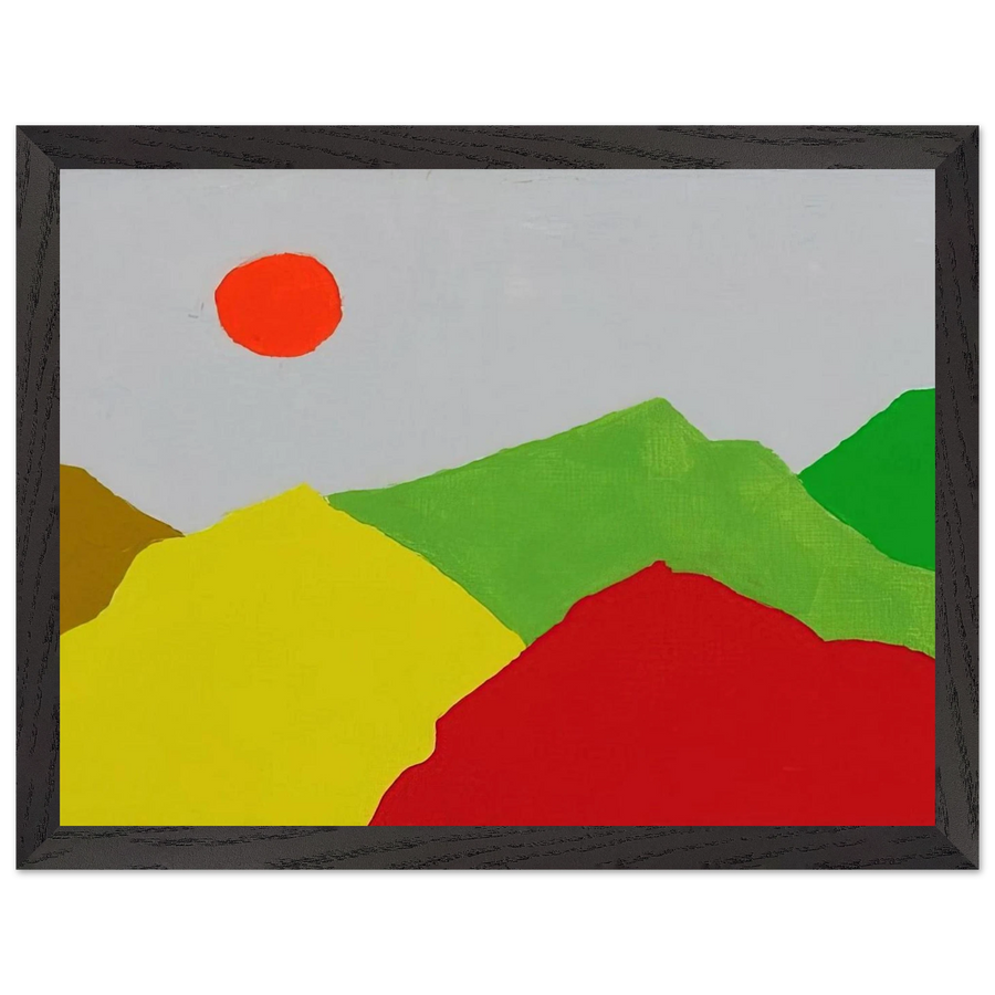Untitled - 2013 by Etel Adnan — Framed art print at Zephyeer
