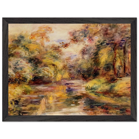 Little River by Pierre-Auguste Renoir — Framed art print at Zephyeer