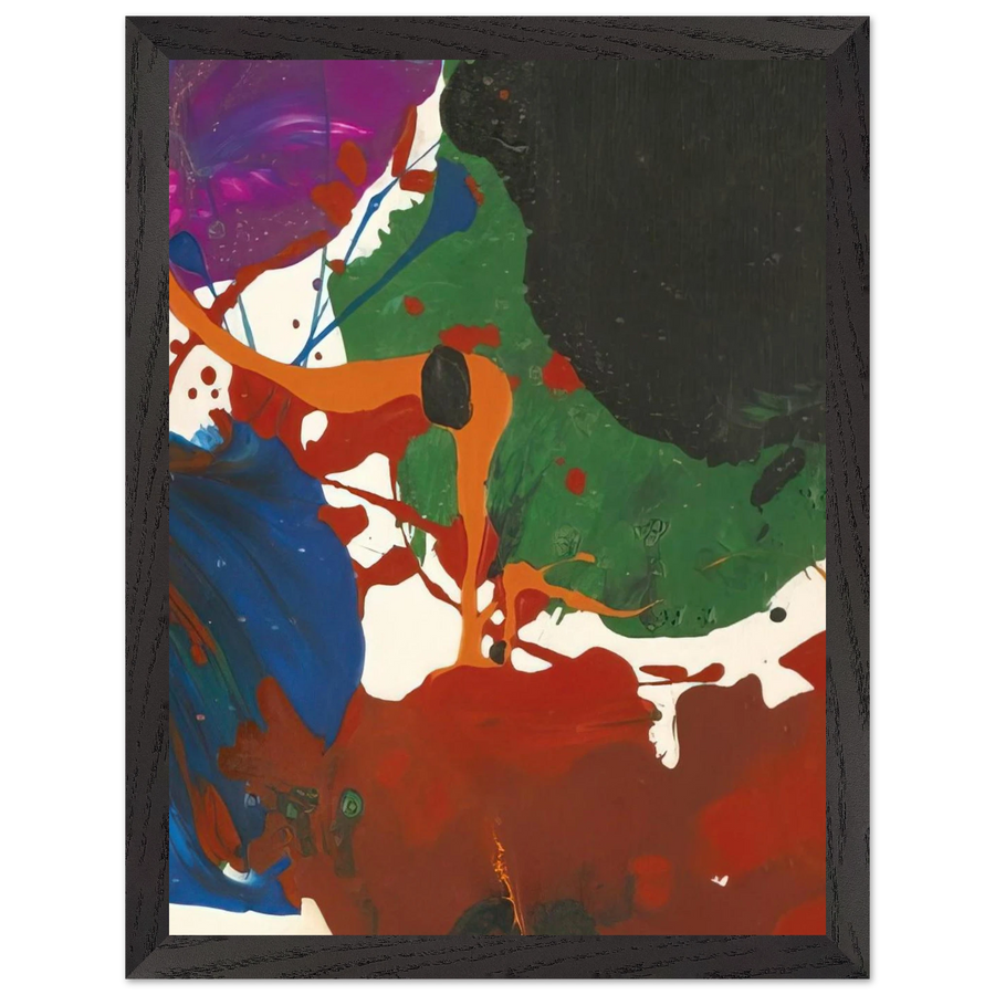 Untitled  Los Angeles by Sam Francis — Framed art print at Zephyeer
