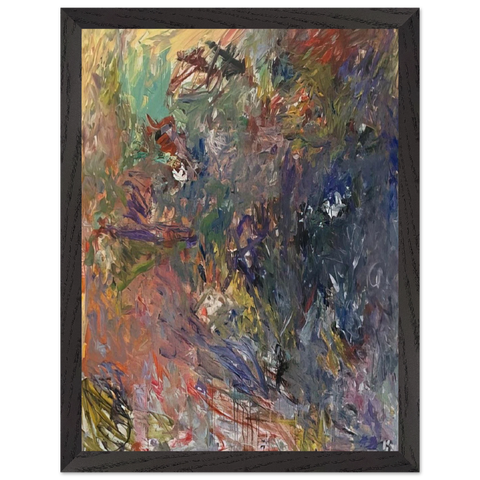 UNTITLED 1959 by Milton Resnick — Framed art print at Zephyeer